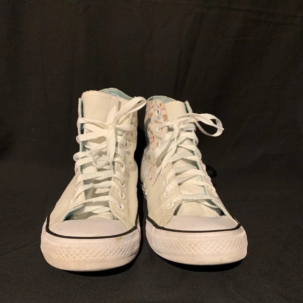 Converse Hi Top Confetti print sz Mens 10, Women’s 12 - Picture 2 of 7